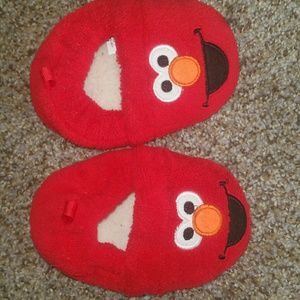 Elmo infant slippers . Bundle and save